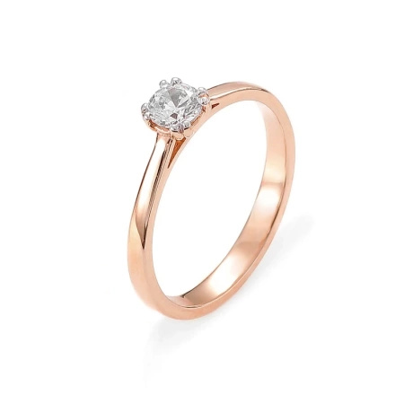 Pierścionek z brylantem 0,30 ct