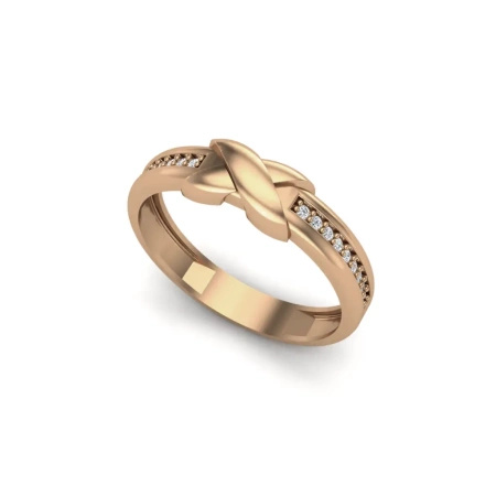 Pierścionek z cyrkoniami