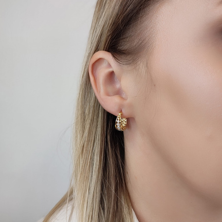 Kolczyki z cyrkoniami