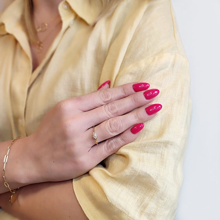 Pierścionek z brylantem 0,14 ct