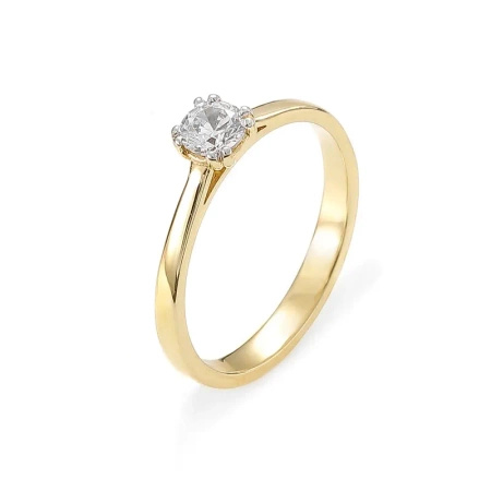 Pierścionek z brylantem 0,30 ct