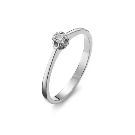 Pierścionek z brylantem 0,06 ct