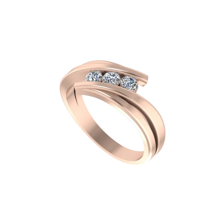 Pierścionek z cyrkoniami