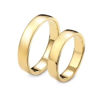 Obrączki złote 4 mm