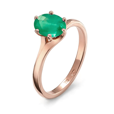 Pierścionek ze szmaragdem