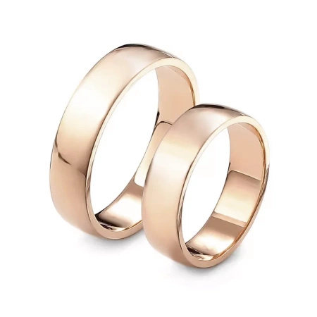 Obrączki ślubne złote 5 mm