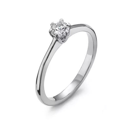 Pierścionek z brylantem 0,21 ct