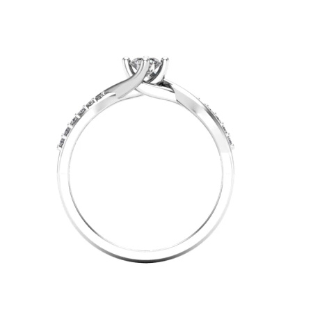 Pierścionek z brylantami