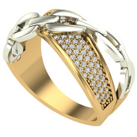 Pierścionek z cyrkoniami