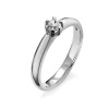 Pierścionek z brylantem 0,23 ct