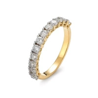 Pierścionek z brylantami 0,70 ct