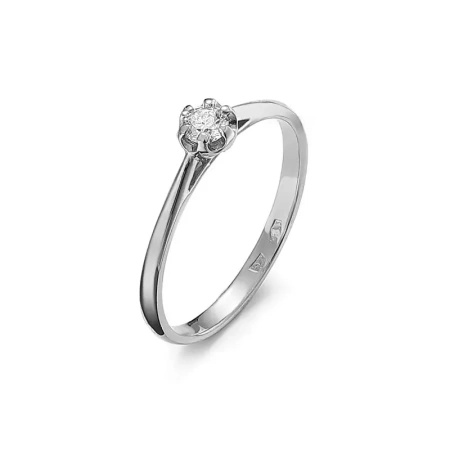 Pierścionek z brylantem 0,13 ct