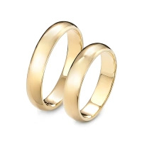 Obrączki złote 4 mm