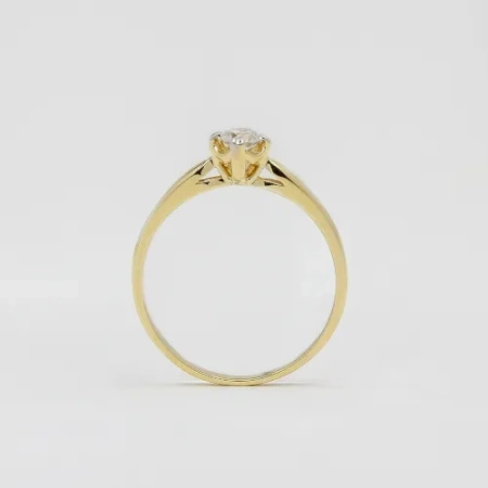 Pierścionek z brylantem 0,21 ct