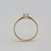 Pierścionek z brylantem 0,14 ct
