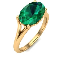 Pierścionek ze szmaragdem