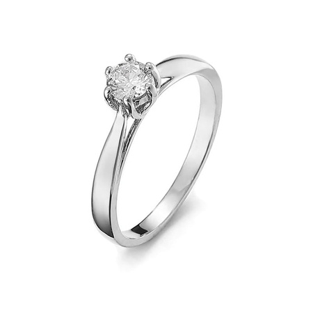 Pierścionek z brylantem 0,50 ct