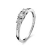 Pierścionek z brylantami 0,13 ct