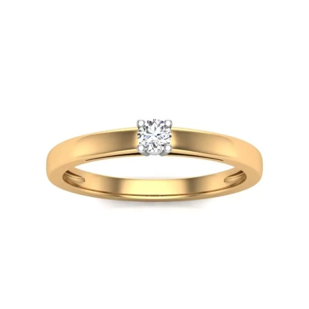 Pierścionek z brylantem 0,50 ct