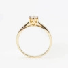Pierścionek z brylantem 0,50 ct
