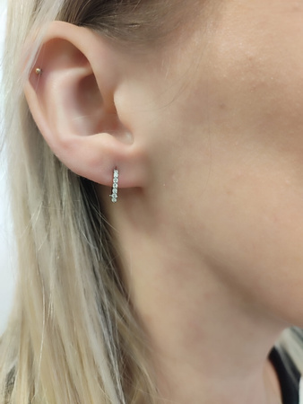 Kolczyki z brylantami