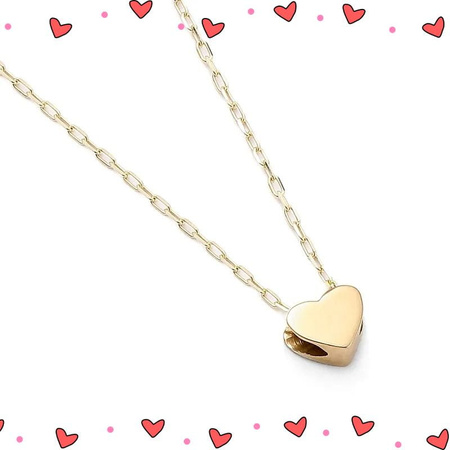 Zawieszka złota - serce