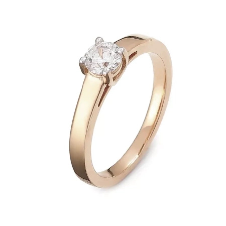 Pierścionek z brylantem 0,50 ct