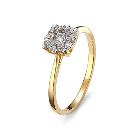 Pierścionek z brylantami 0,29 ct