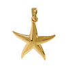 Zawieszka złota - rozgwiazda