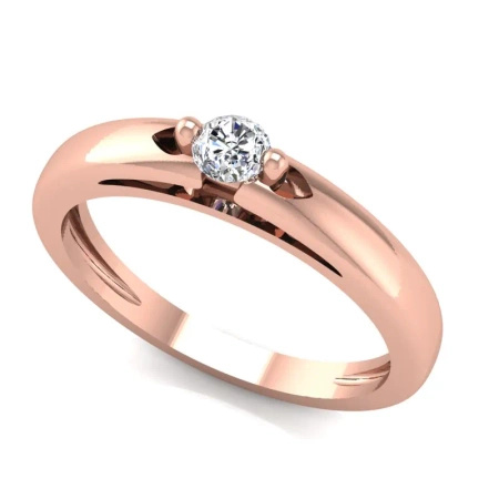 Pierścionek z brylantem