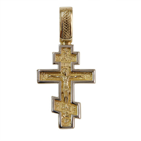 Zawieszka złota - krzyżyk