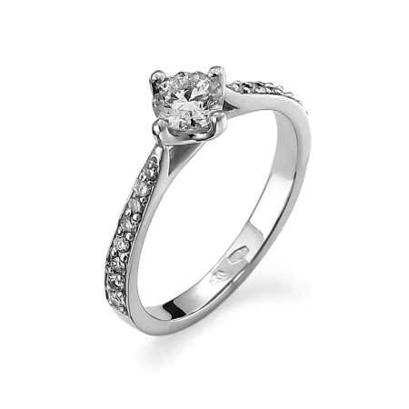 Pierścionek z brylantami 0,59 ct