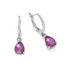 Kolczyki z ametystem