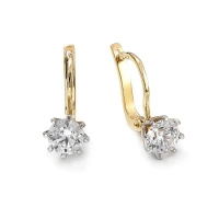 Kolczyki z brylantami