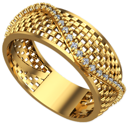 Pierścionek z cyrkoniami