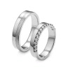 Obrączki ślubne z brylantami 0,28 ct