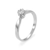 Pierścionek z brylantem 0,21 ct