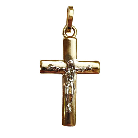 Zawieszka złota - krzyżyk
