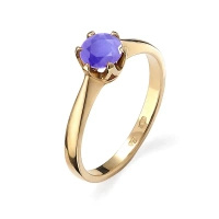 Pierścionek z tanzanitem