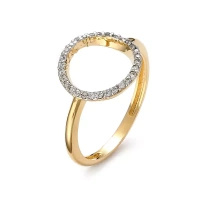 Pierścionek z cyrkoniami