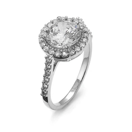 Pierścionek z cyrkoniami