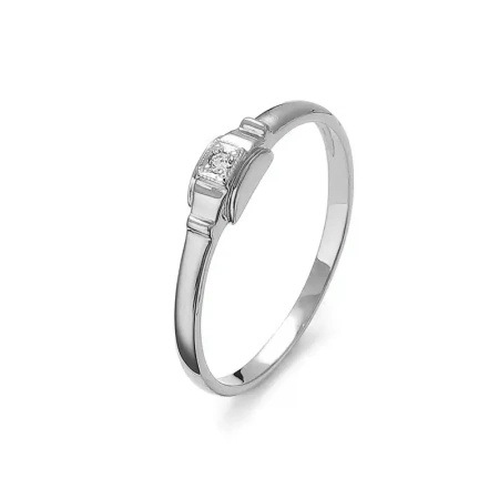 Pierścionek z brylantem 0,02 ct