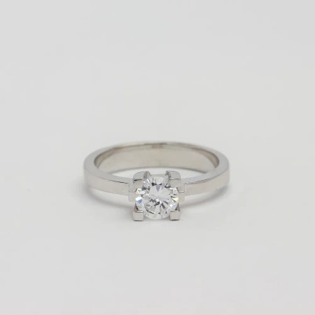 Pierścionek z brylantem 1,07 ct