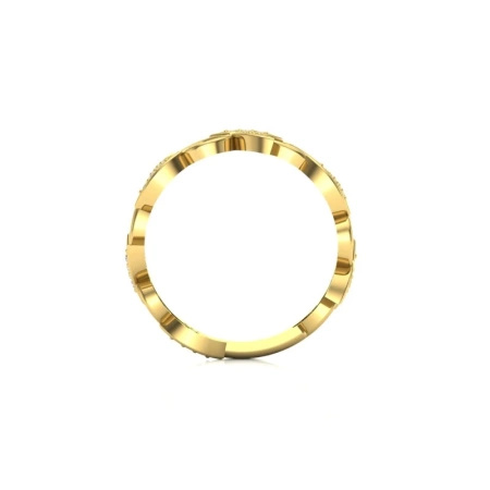 Pierścionek z brylantami 0,16 ct