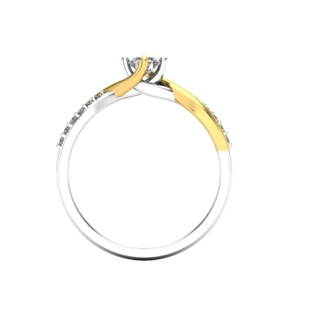 Pierścionek z brylantami