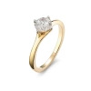 Pierścionek z brylantem 0,50 ct