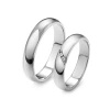 Obrączki ślubne z brylantami 0,03 ct