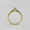 Pierścionek z brylantem 0,13 ct