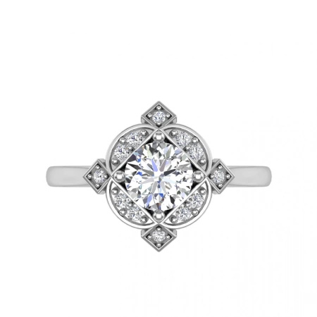 Pierścionek z cyrkoniami