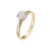 Pierścionek z brylantem 0,85 ct